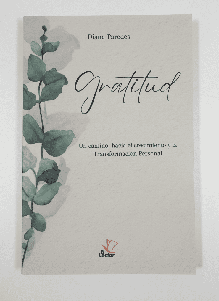 Libro Gratitud de Diana Paredes